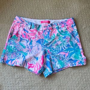 Like New Lilly Pulitzer Callahan Shorts Size 6